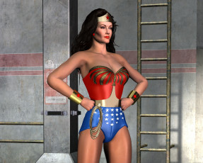 Картинка 3д+графика фантазия+ fantasy взгляд фон девушка