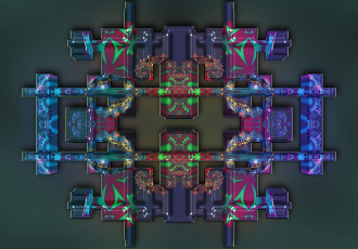 Картинка 3д+графика абстракция+ abstract цвет фон узор