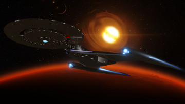 Картинка 3д+графика космические+корабли +звездолеты+ spaceships +starships полет космический корабль галактики вселенная