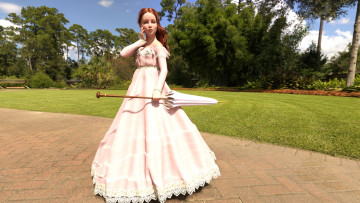 обоя 3д графика, люди , people, фон, взгляд, девушка