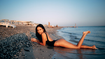 Картинка девушка девушки -unsort+ брюнетки темноволосые модель