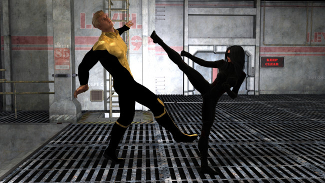 Обои картинки фото 3д графика, фантазия , fantasy, взгляд, фон, девушка