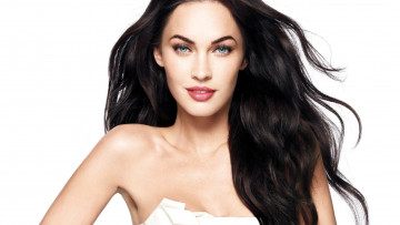Картинка девушки megan+fox лицо брюнетка актриса