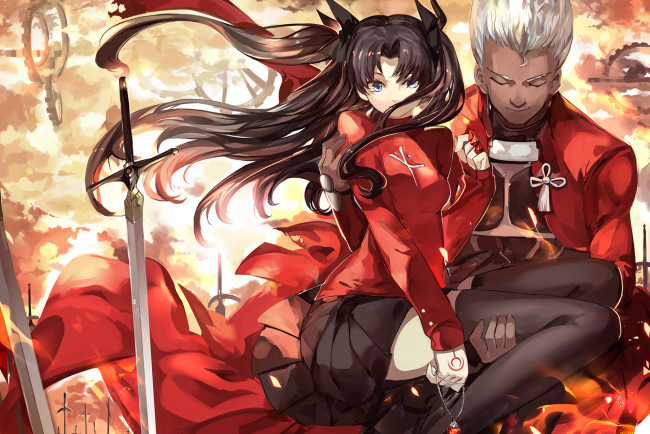 Обои картинки фото аниме, fate, stay night,  grand order,  apocrypha, судьба