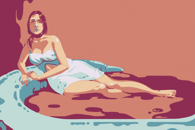 Обои картинки фото векторная графика, девушки , girls, девушка