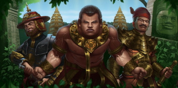 Картинка видео+игры age+of+empires+ii +the+age+of+kings воины башни