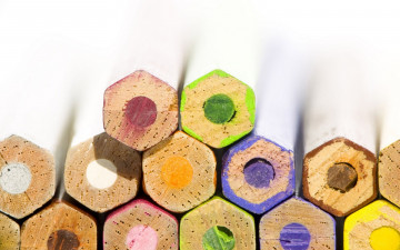 Картинка разное канцелярия +книги карандаши цвета