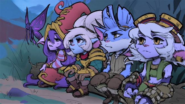 Обои картинки фото видео игры, league of legends, персонажи