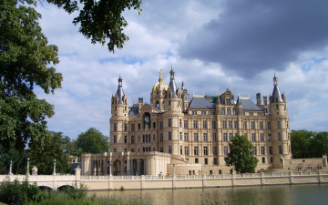 обоя schwerin castle, germany, города, замок шверин , германия, schwerin, castle