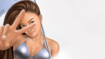 обоя 211769, рисованное, люди, красивая, девушка