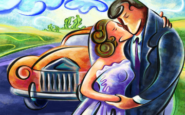 Картинка рисованные люди