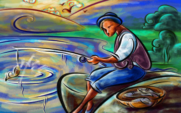 Картинка рисованные люди