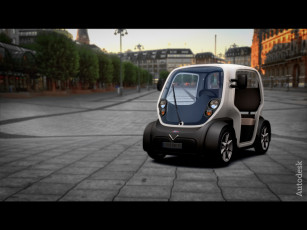 Картинка 2010 venturi eclectic renderings outdoors автомобили 3д