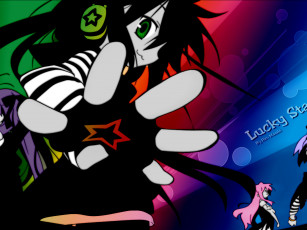Картинка аниме lucky star