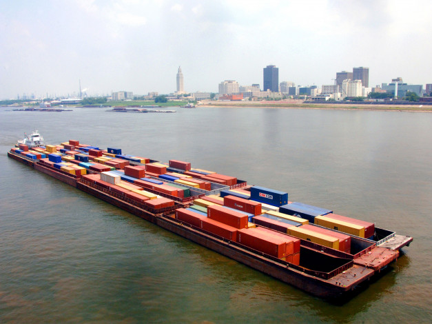 Обои картинки фото корабли, баржи