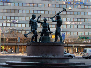 Картинка города памятники скульптуры арт объекты