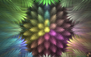 Картинка 3д графика fractal фракталы