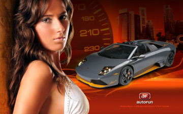 Картинка lamborghini murcielago lp 650 автомобили авто девушками