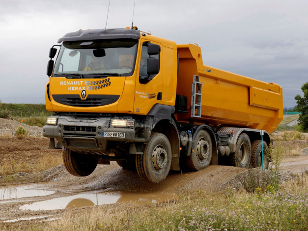Обои картинки фото автомобили, renault, trucks