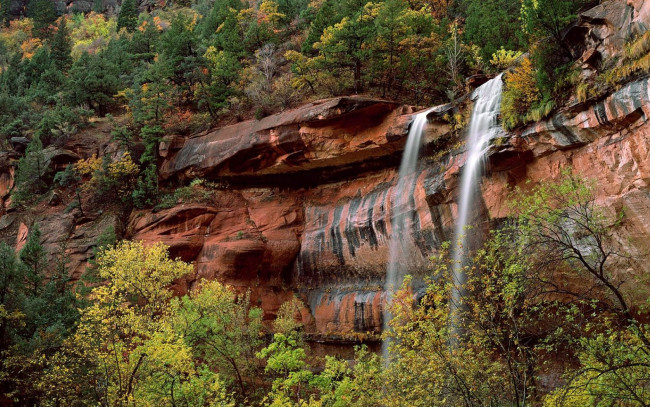 Обои картинки фото природа, водопады