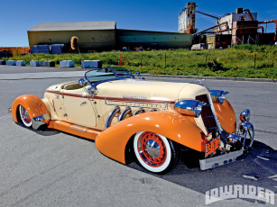 Картинка 1936 auburn автомобили custom classic car lowrider