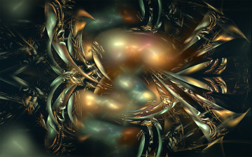 Картинка 3д графика fractal фракталы