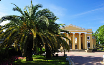 Картинка летний театр сочи города здания дома