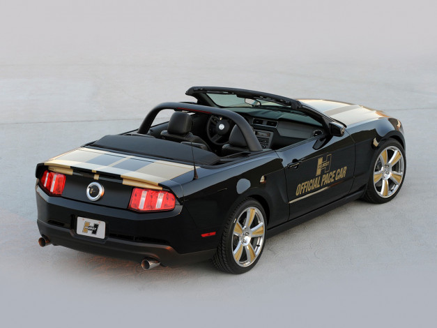 Обои картинки фото 2010, hurst, ford, racing, mustang, автомобили