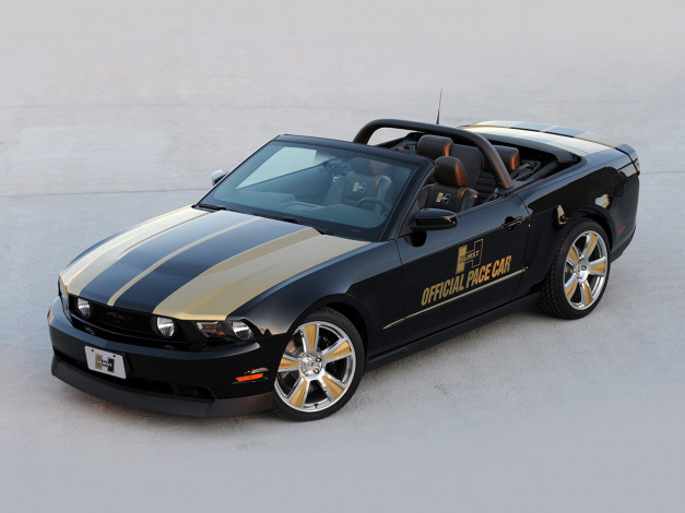 Обои картинки фото 2010, hurst, ford, racing, mustang, автомобили