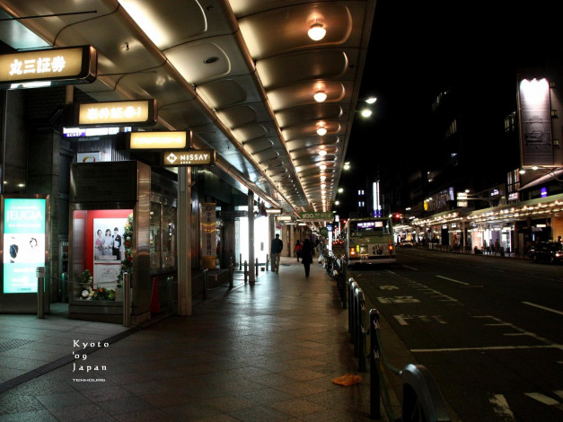 Обои картинки фото города, огни, ночного