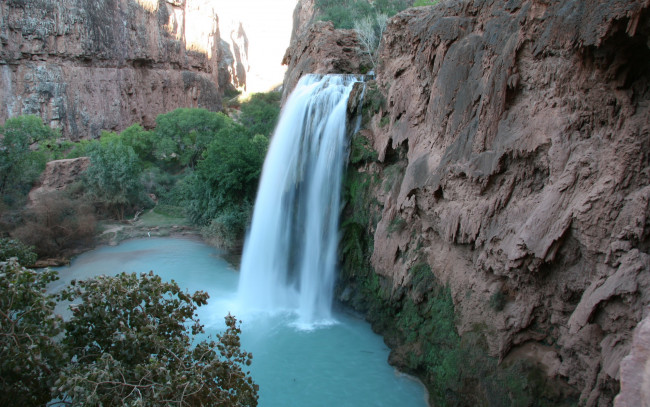 Обои картинки фото природа, водопады