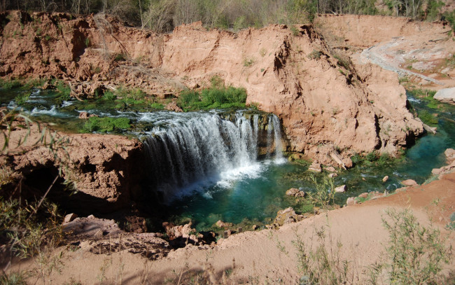 Обои картинки фото природа, водопады