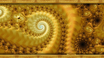 Картинка 3д графика fractal фракталы тёмный фон узор фрактал