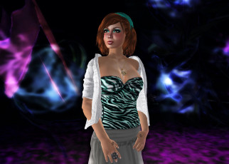 Картинка 3д графика people люди девушка