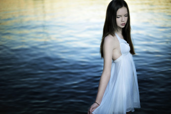 Картинка -Unsort+Брюнетки+Шатенки девушки unsort брюнетки шатенки вода грусть волосы