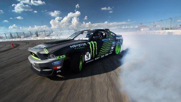 Картинка ford спорт drift шоссе вираж спортивный кольцевая гонка