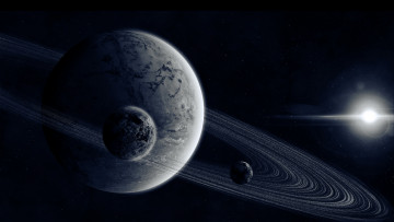 Картинка космос арт планеты