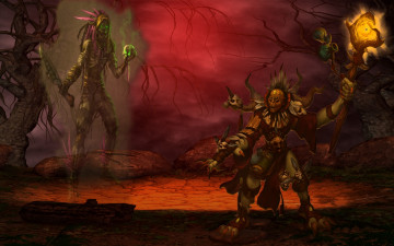 Картинка 3д графика creatures существа магия жест