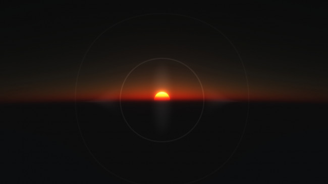 Обои картинки фото 3д, графика, nature, landscape, природа, закат