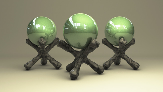 Обои картинки фото 3д, графика, шары