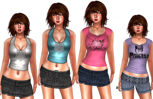 Обои картинки фото 3д, графика, people, люди, девушки