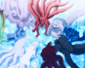 Картинка аниме naruto bijuu x7rust