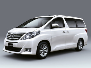 обоя автомобили, toyota, my-spec, alphard, 2012г