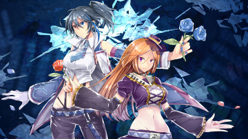 Картинка аниме *unknown+ другое utau девушки арт namine ritsu rook цветок роза