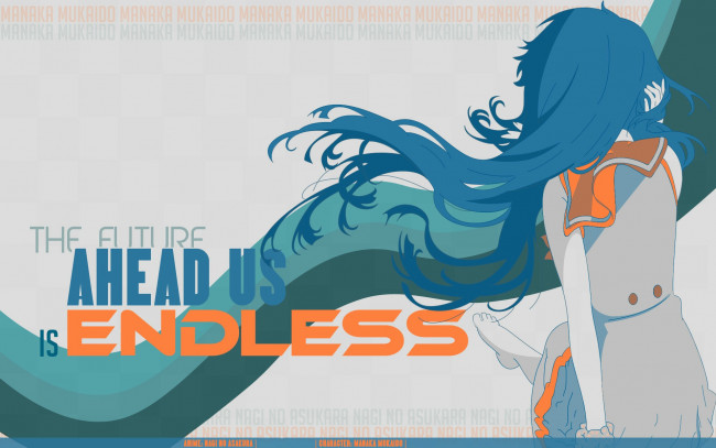 Обои картинки фото nagi no asukara, аниме, *unknown , другое, ножки, волосы, когда, успокоится, море, девушка