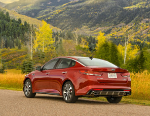 Картинка автомобили kia optima sx 2016г turbo красный