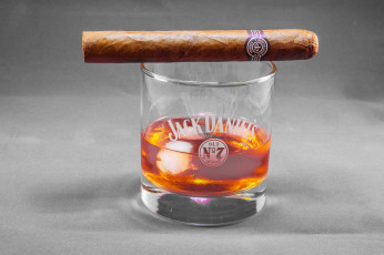 Картинка бренды jack+daniel`s сигара виски