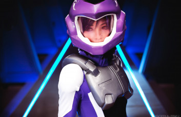 Картинка разное cosplay+ косплей шлем девушка арт tieria gundam00