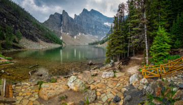 Картинка природа реки озера река горы лес