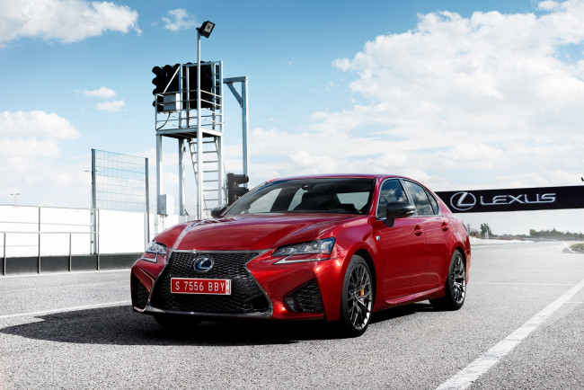 Обои картинки фото автомобили, lexus, 2015г, eu-spec, gs, f